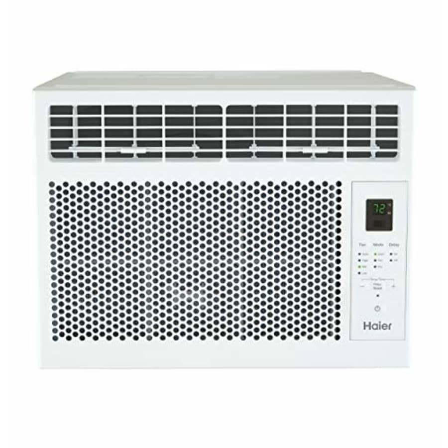 Haier 6,000 BTU Electronic Window Air Conditioner for Small Rooms up to 250 sq ft, 6000 115V, White for $416 Haier 6,000 BTU Electronic Window Air Conditioner for Small Rooms up to 250 sq ft, 6000 115V, White for $416