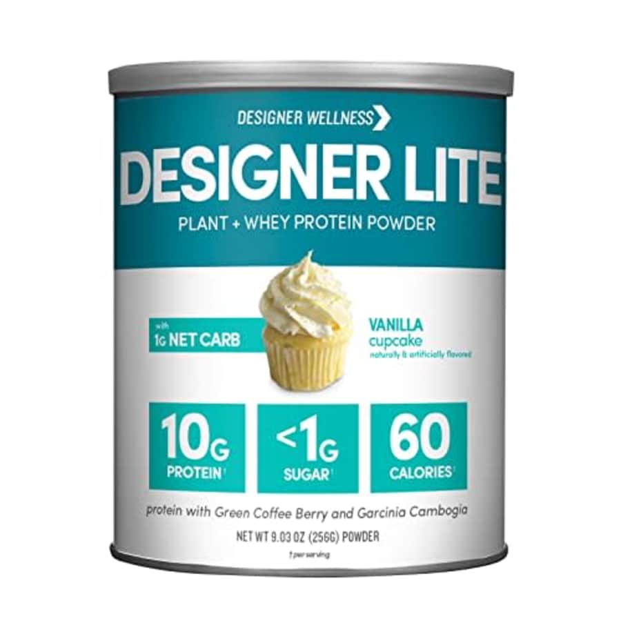 Designer Protein Designer Wellness, Designer Lite, Low Calorie Natural Protein, Prebiotic Fiber, Key Vitamins & for $12 Designer Protein Designer Wellness, Designer Lite, Low Calorie Natural Protein, Prebiotic Fiber, Key Vitamins & for $12