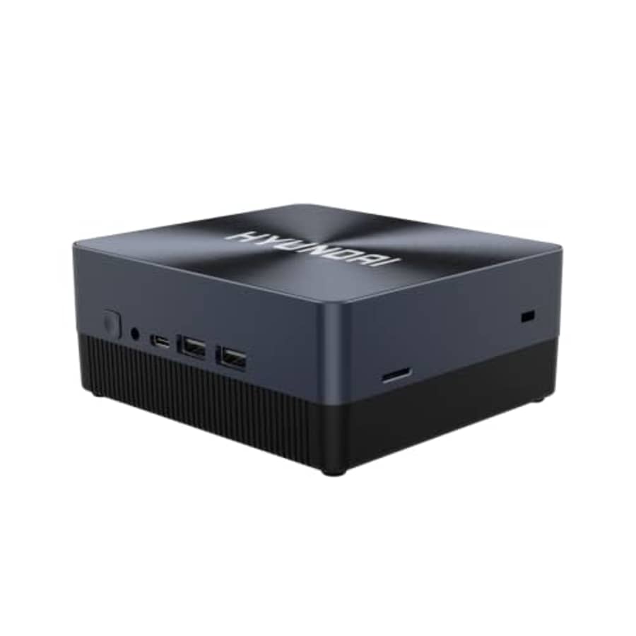 HYUNDAI Mini PC - Intel Core i5, 8GB DDR4 RAM, 256GB M.2 SSD, Windows 10 Pro Mini Desktop Computer, for $370