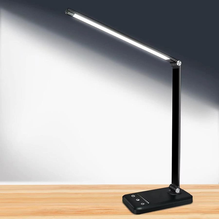 Afrog Multifunctional LED Desk Lamp with USB Charging Port for $10