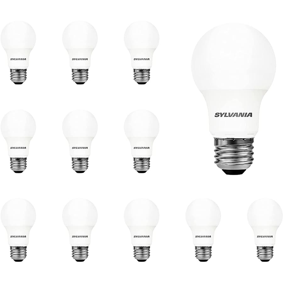 Sylvania 60W-Equivalent LED Bulb 12-Pack for $23