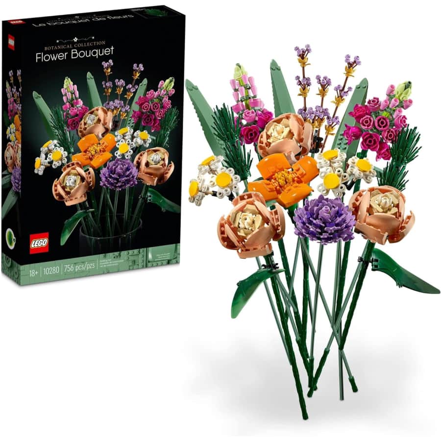 LEGO Icons 10280 Flower Bouquet Building Set for $48 LEGO Icons 10280 Flower Bouquet Building Set for $48