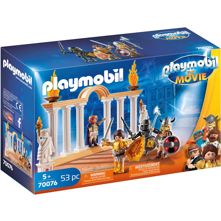 Playmobil The Movie Emperor Maximus in the Colosseum for $10 Playmobil The Movie Emperor Maximus in the Colosseum for $10