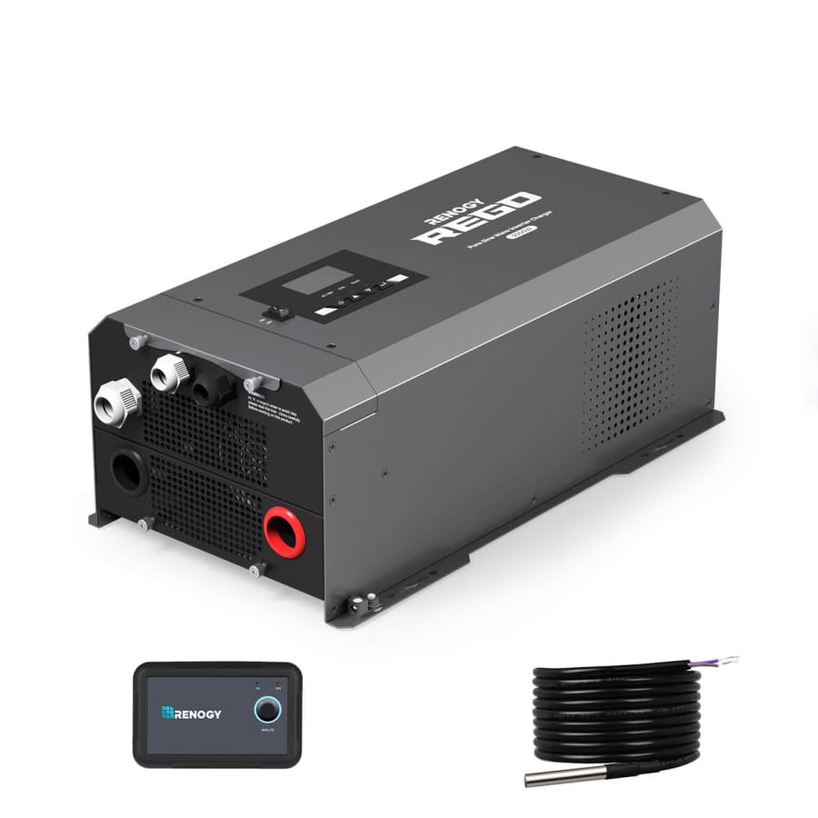 Renogy Rego 12V 3,000W Pure Sine Wave Inverter Charger for $745 Renogy Rego 12V 3,000W Pure Sine Wave Inverter Charger for $745