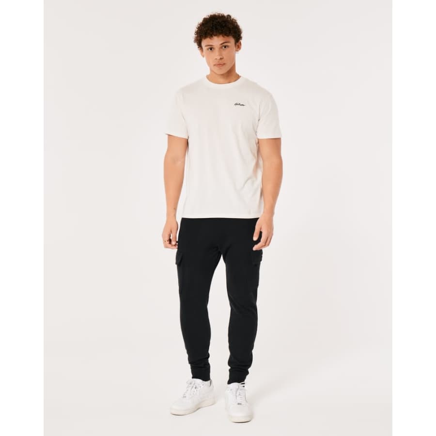 Hollister Men's Fleece Cargo Joggers for $20