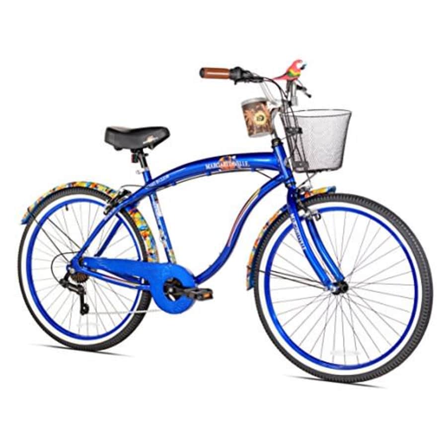 Margaritaville Cargo Margaritaville Coast Is Clear Men's Beach Cruiser Bike, 26-Inch for $477
