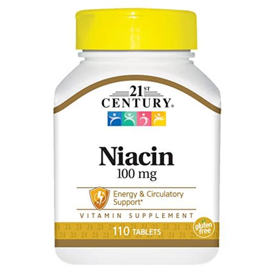 21st Century Niacin Tablets, 100 mg, 110 Count for $11 21st Century Niacin Tablets, 100 mg, 110 Count for $11