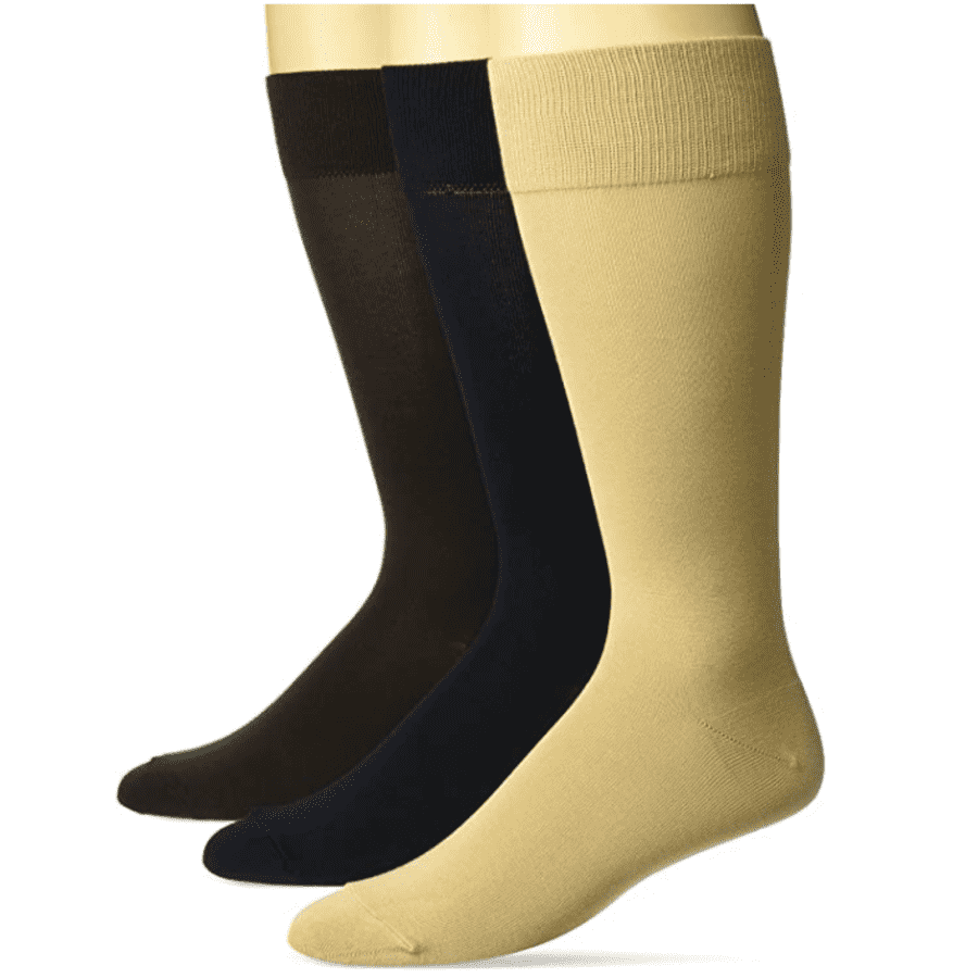 Amazon Buttoned Down Men's Pima Cotton Dress Socks 3-Pack for $5 Amazon Buttoned Down Men's Pima Cotton Dress Socks 3-Pack for $5