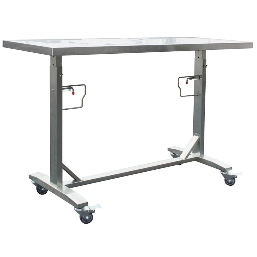 Sportsman Stainless Steel Adjustable Height Work Table w/ Locking Casters for $289 Sportsman Stainless Steel Adjustable Height Work Table w/ Locking Casters for $289