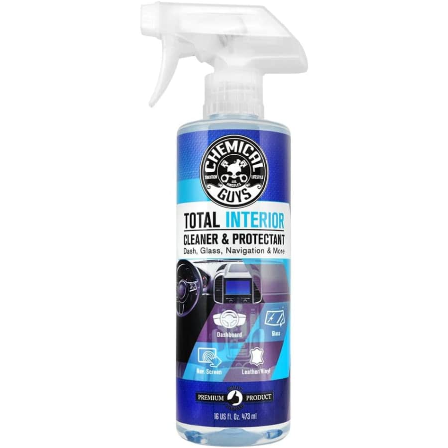Chemical Guys 16-oz. Total Interior Cleaner & Protectant for $12 Chemical Guys 16-oz. Total Interior Cleaner & Protectant for $12