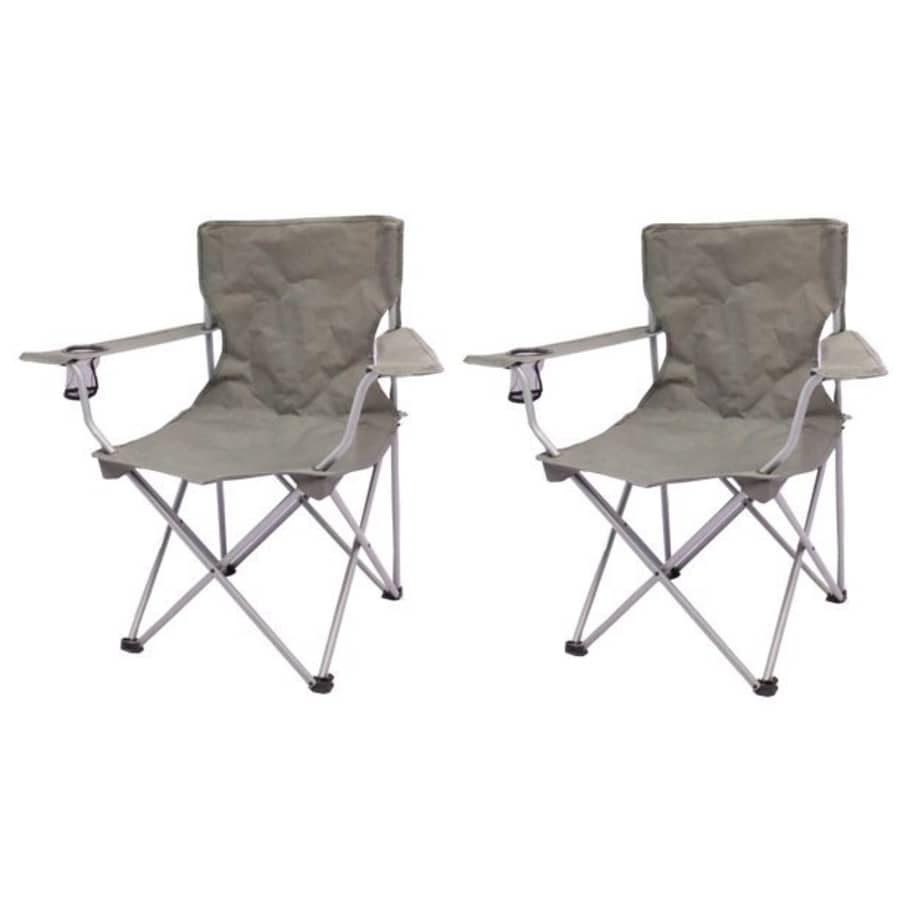 Ozark Trail Quad Folding Camp Chair 2-Pack for $10 Ozark Trail Quad Folding Camp Chair 2-Pack for $10