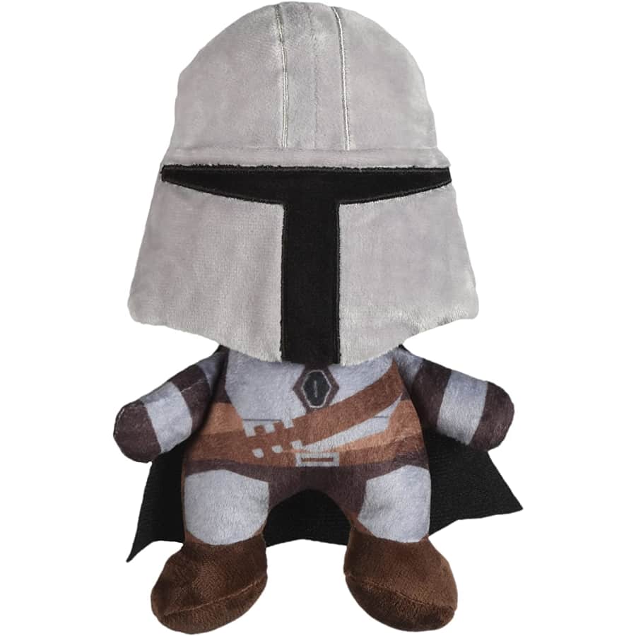 Star Wars The Mandalorian Squeaky Plush Dog Toy for $5 Star Wars The Mandalorian Squeaky Plush Dog Toy for $5