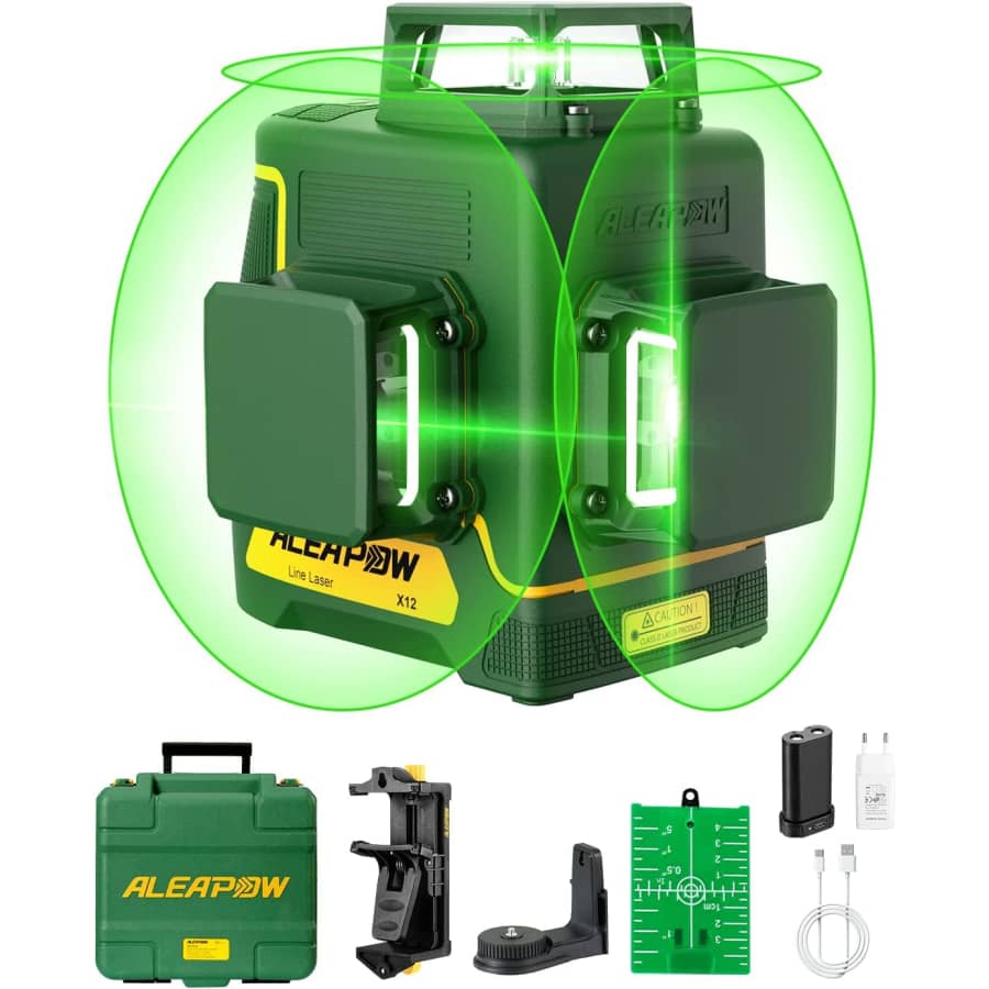 Aleapow 3D 147-Foot Laser Level for $90 Aleapow 3D 147-Foot Laser Level for $90