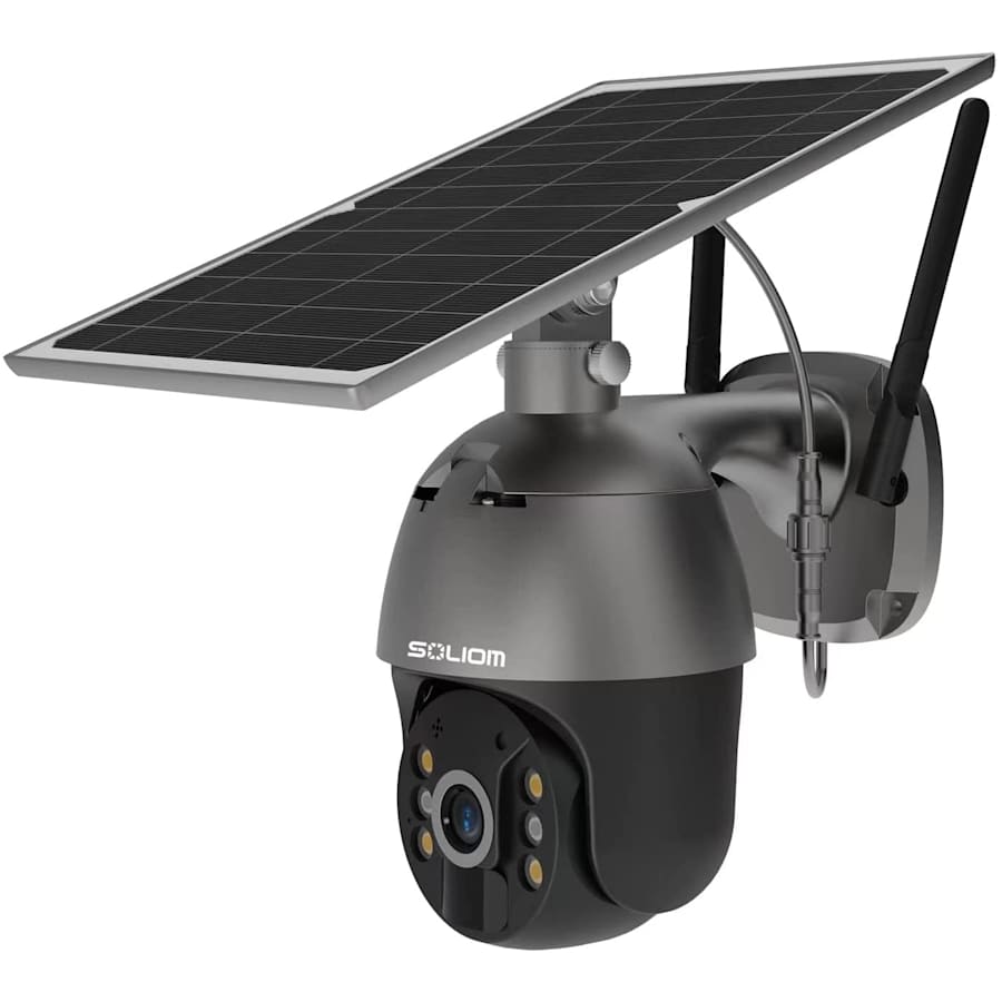 Soliom S600 4G LTE Solar Cellular Security Camera for $100 Soliom S600 4G LTE Solar Cellular Security Camera for $100