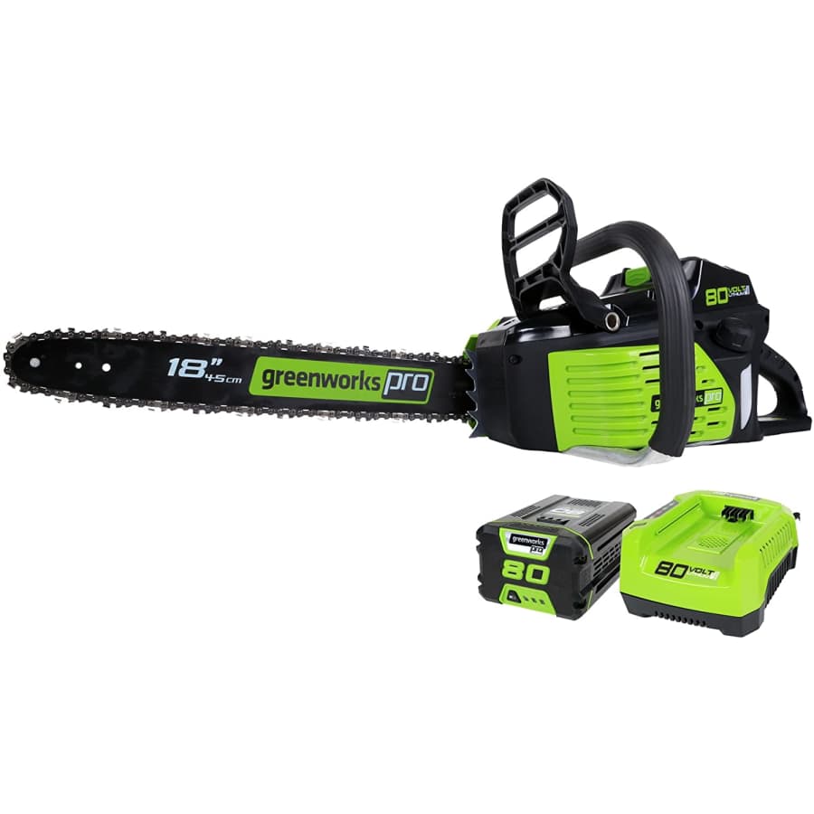 Greenworks Pro 80V 18" Brushless Chainsaw: $199