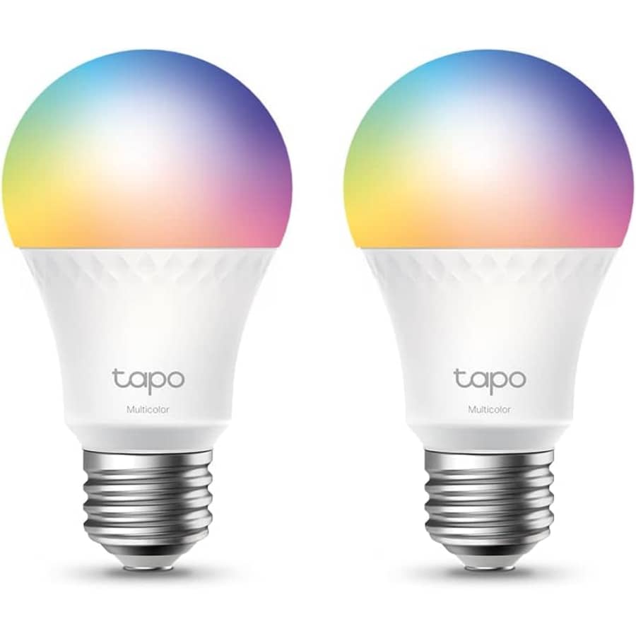 TP-Link Tapo 75W-Equivalent Smart Light Bulb 2-Pack for $17