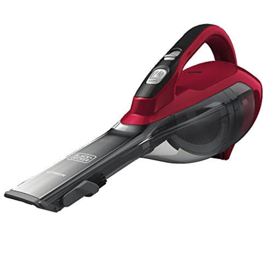 BLACK+DECKER dustbuster Handheld Vacuum, Cordless, Chili Red (HLVA320J26) for $40
