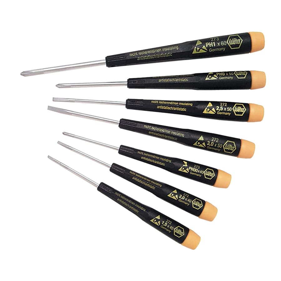 Wiha Tools 7-Piece Slotted and Phillips Screwdriver Set for $31