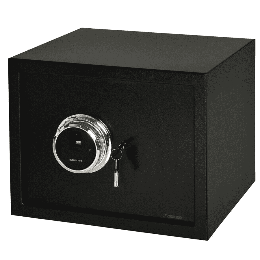 HomCom 7.1-Gallon Steel Safe w/ Fingerprint Lock for $82 HomCom 7.1-Gallon Steel Safe w/ Fingerprint Lock for $82