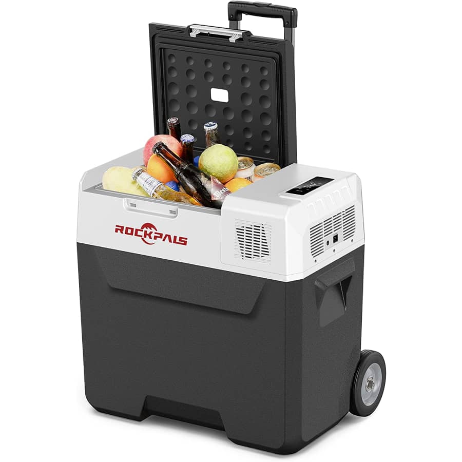 Rockpals 12V 13-Gallon Car Refrigerator for $324