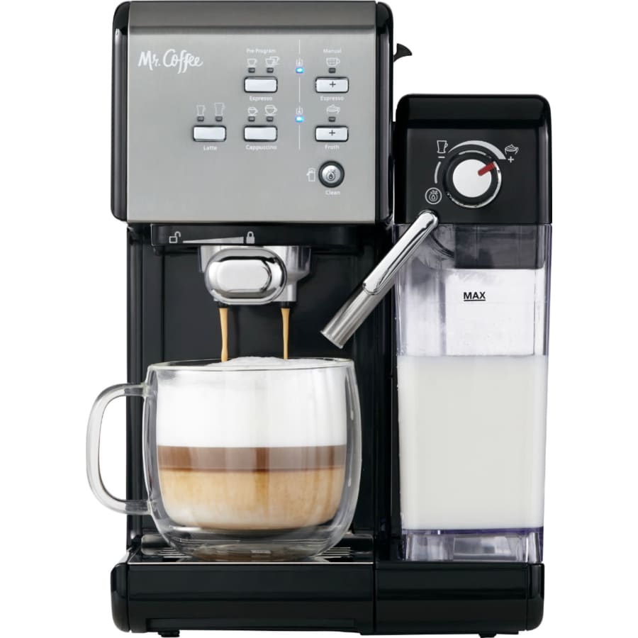 Mr. Coffee One-Touch CoffeeHouse Espresso and Cappuccino Machine for $180 Mr. Coffee One-Touch CoffeeHouse Espresso and Cappuccino Machine for $180