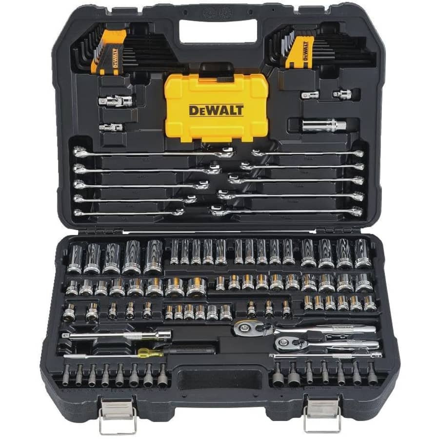 DeWalt 142-Piece Mechanic's Tool Kit: $99 DeWalt 142-Piece Mechanic's Tool Kit: $99