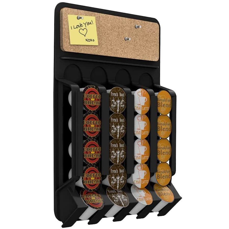 Mind Reader Mounty 20-Capacity Wall-Mount Coffee Pod Dispenser for $15 Mind Reader Mounty 20-Capacity Wall-Mount Coffee Pod Dispenser for $15