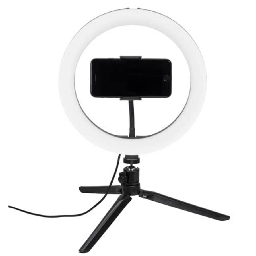 Raya Brite 10 USB Bi-Color LED 10" Ring Light for $15