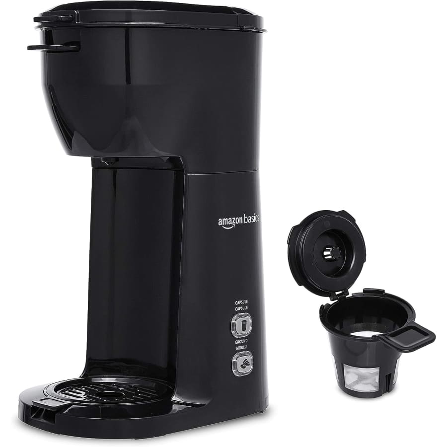 Amazon Basics Compact Dual Brew Single Serve Capsule Coffee Maker for $22 w/ Prime Amazon Basics Compact Dual Brew Single Serve Capsule Coffee Maker for $22 w/ Prime