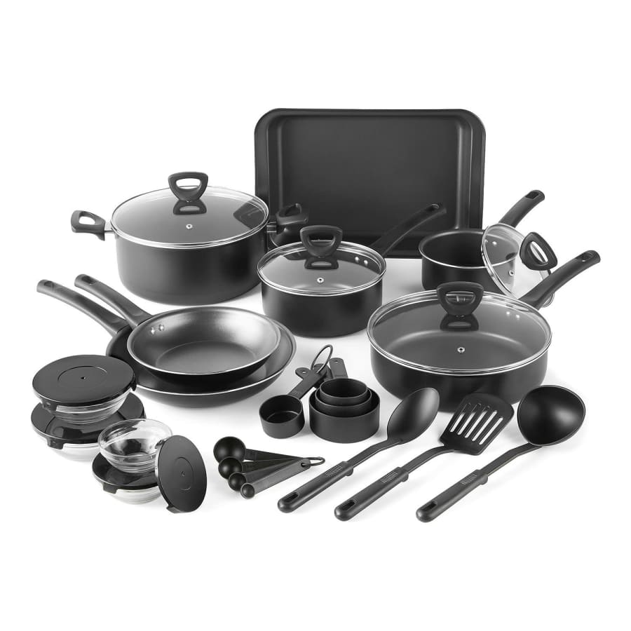 Cooks 30-Piece Aluminum Non-Stick Cookware Set for $50 Cooks 30-Piece Aluminum Non-Stick Cookware Set for $50