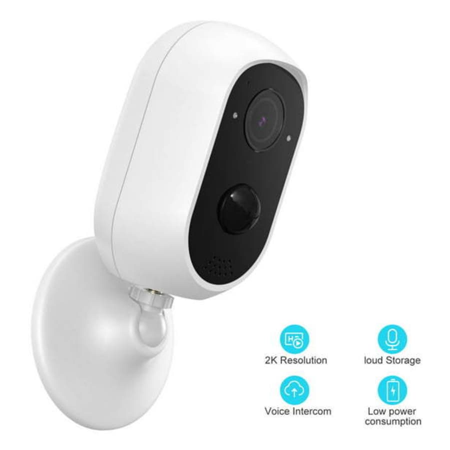 Febfoxs 2K WiFi Wireless Security Camera for $40
