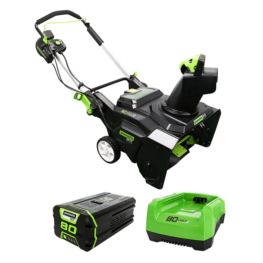 Greenworks 80V 22" Cordless Brushless Snow Blower for $450 Greenworks 80V 22" Cordless Brushless Snow Blower for $450