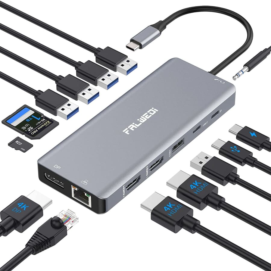 Falwedi 14-in-1 USB-C Hub for $55