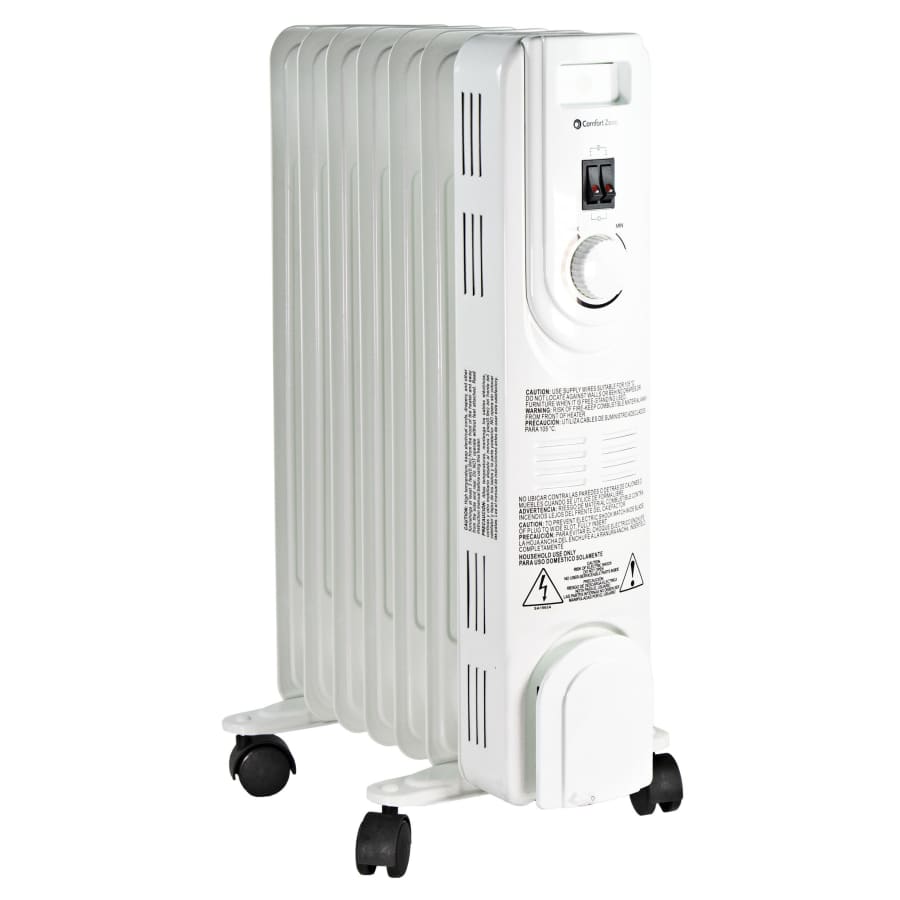Comfort Zone 1,200W Convection Radiator Heater for $44