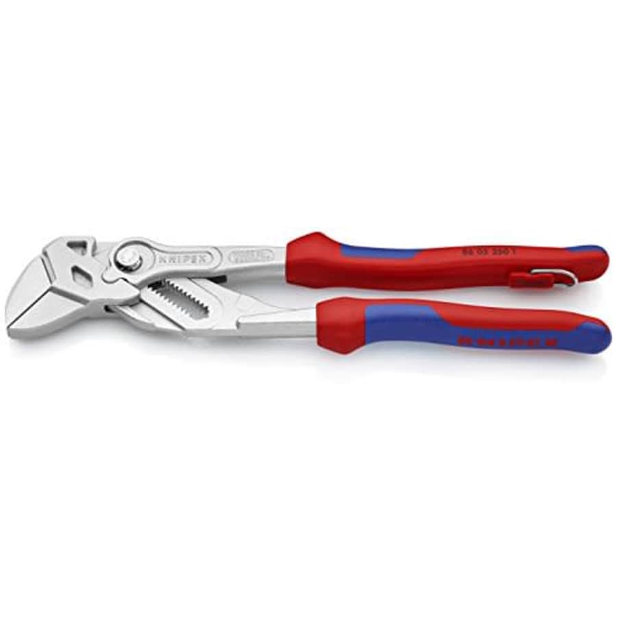 KNIPEX Tools - Pliers Wrench, Multi-Component, Tethered Attachment (8605250TBKA) for $77 KNIPEX Tools - Pliers Wrench, Multi-Component, Tethered Attachment (8605250TBKA) for $77