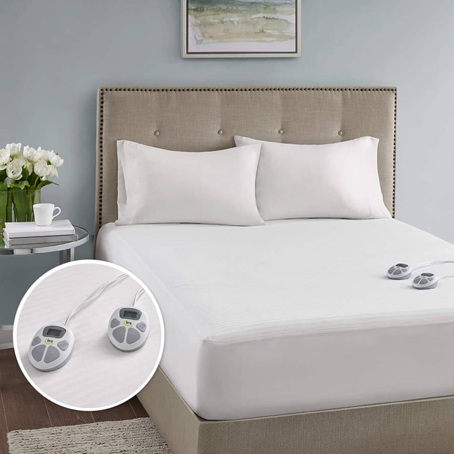 Serta Waterproof Heated King Mattress Pad for $133 Serta Waterproof Heated King Mattress Pad for $133