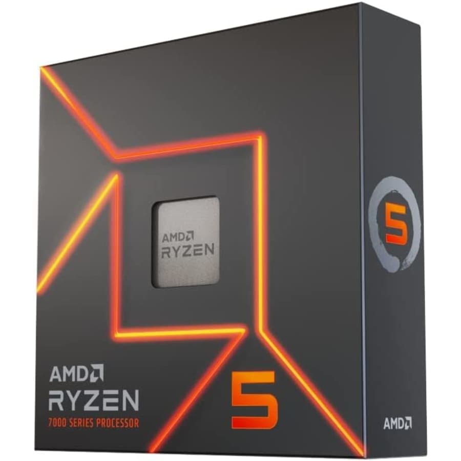 AMD Ryzen 5 7600X 6-Core Desktop Processor for $195