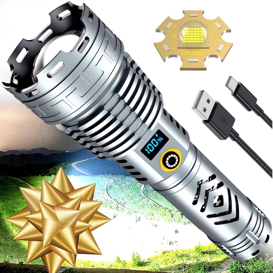 Zavuxo LED Flashlight for $47