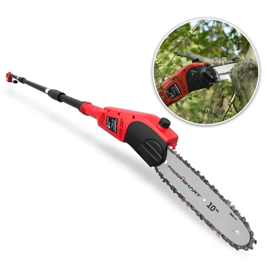 PowerSmart 10" Corded Electric Pole Saw for $70 PowerSmart 10" Corded Electric Pole Saw for $70