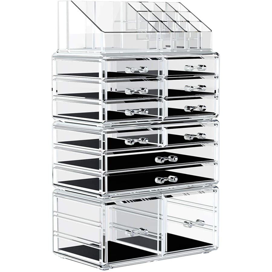 Yitahome Large Acrylic Makeup Organizer for $17