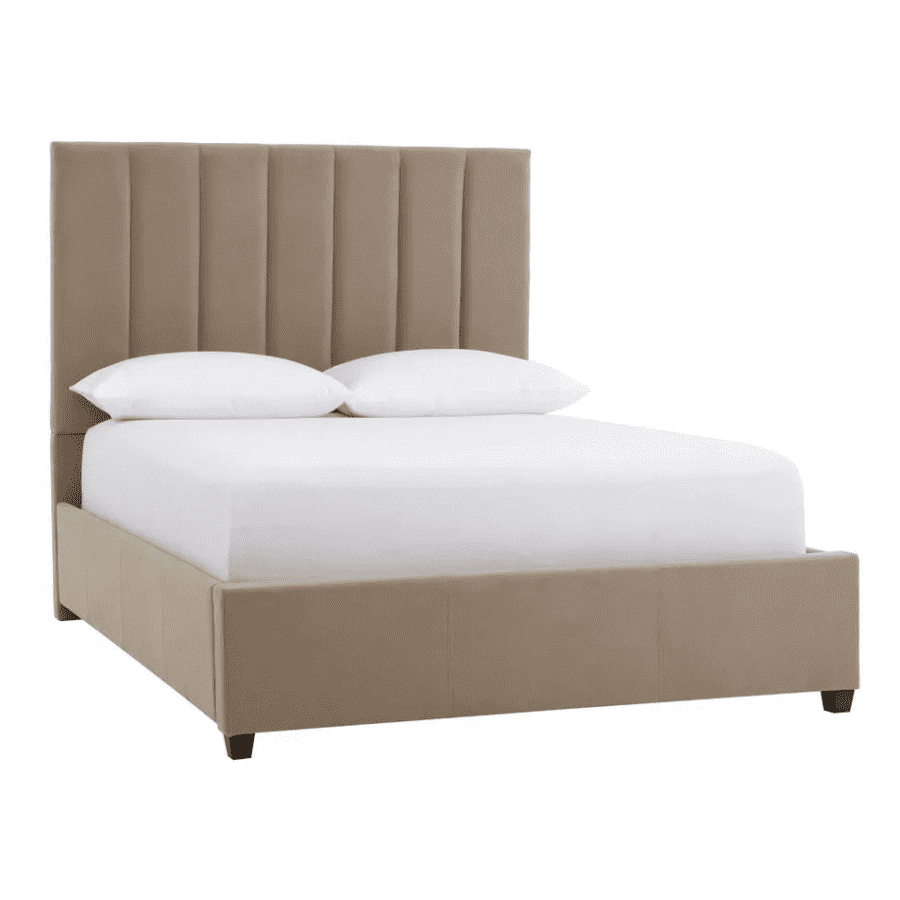Home Decorators Collection Eastland Upholstered Queen Bed for $402 Home Decorators Collection Eastland Upholstered Queen Bed for $402