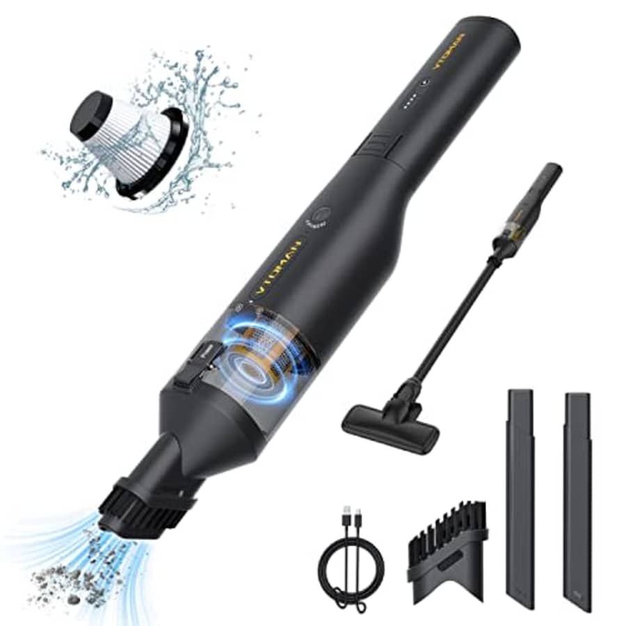 VTOMAN ToolCore V22 Car Vacuum Cleaner Cordless, 22000Pa Strong Auto Vacuum High Power, for $70