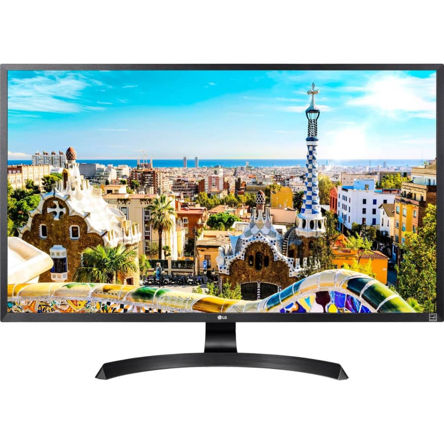 LG 32" 4K LED FreeSync Gaming Monitor for $300