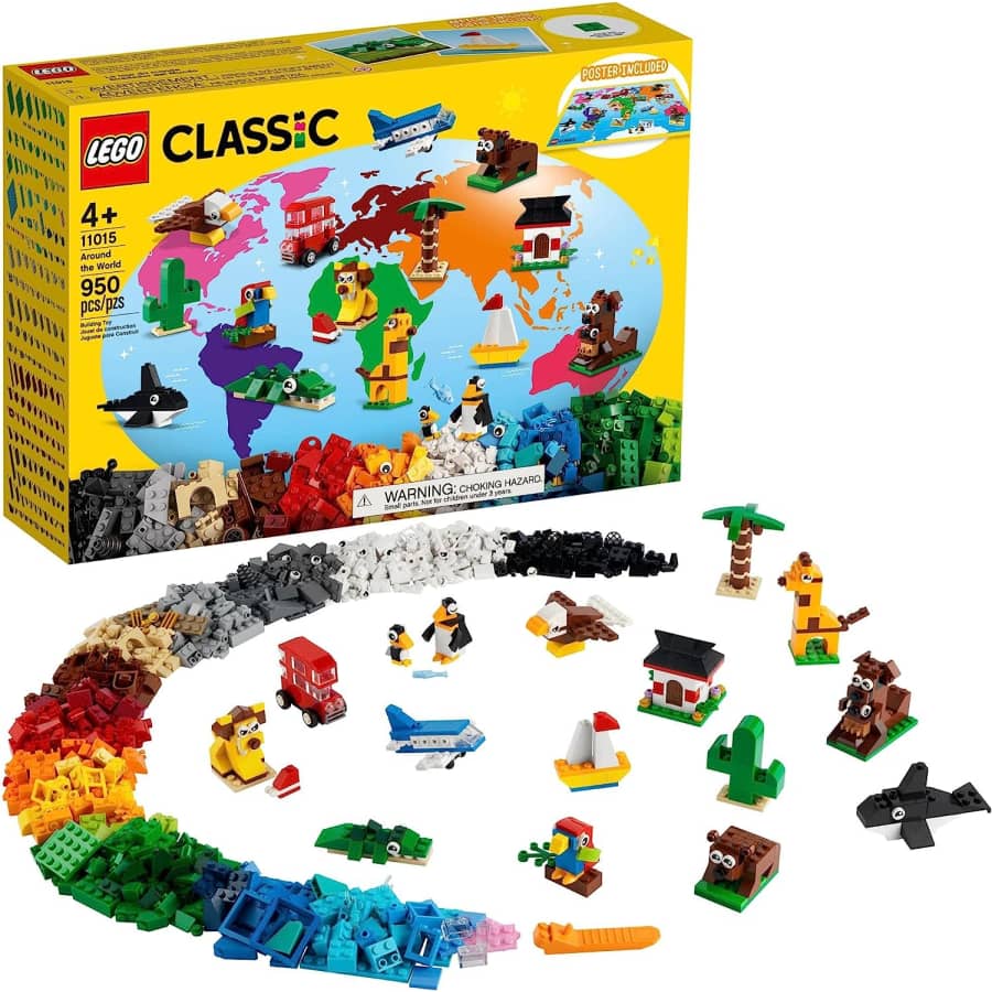 LEGO Classic Around the World Building Set for $55