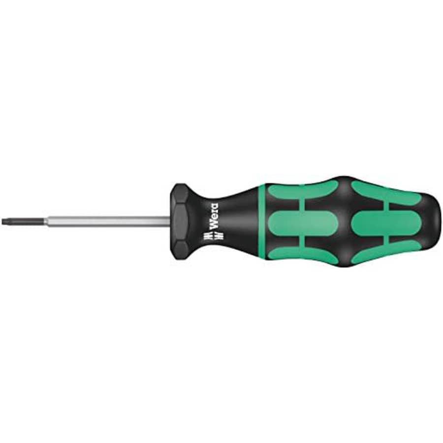 Wera 05027931001 Kraftform 300 TX Torque-Indicator Torx Screwdriver, TX7 Head, 65mm Blade Length for $45