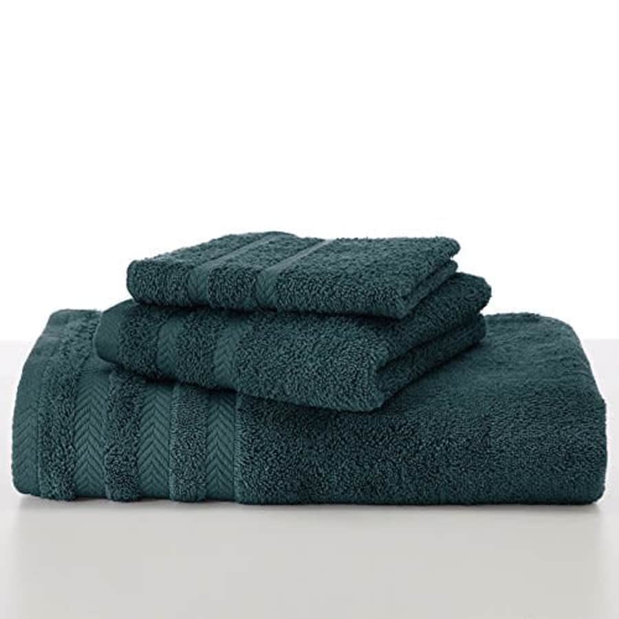 Martex Egyptian with DryFast, Wash Cloth, Dark Aqua for $10