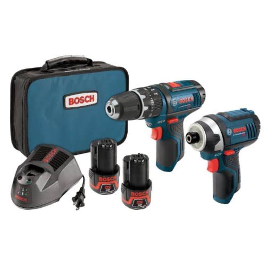 Bosch 12V Max Lithium-Ion 2-Tool Cordless Combo Kit for $199
