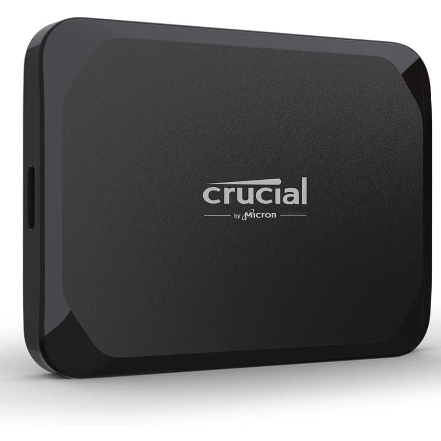 Crucial X9 1TB Portable SSD: $65