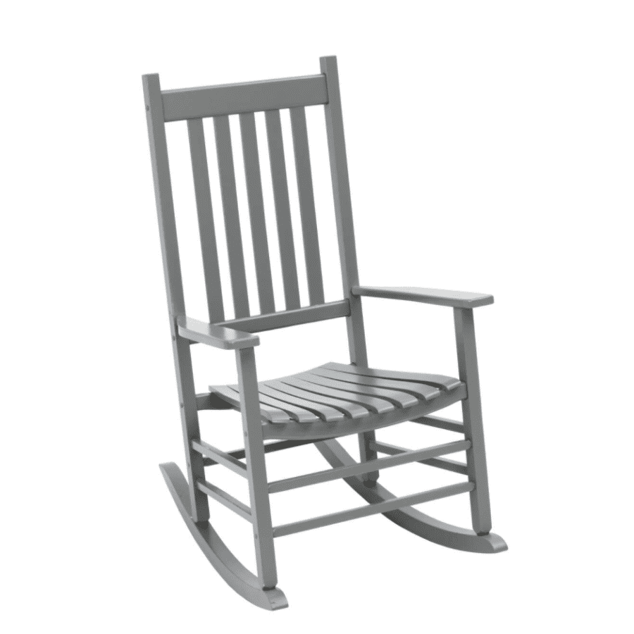 Jack Post Knollwood Gray Wood Rocking Chair for $110