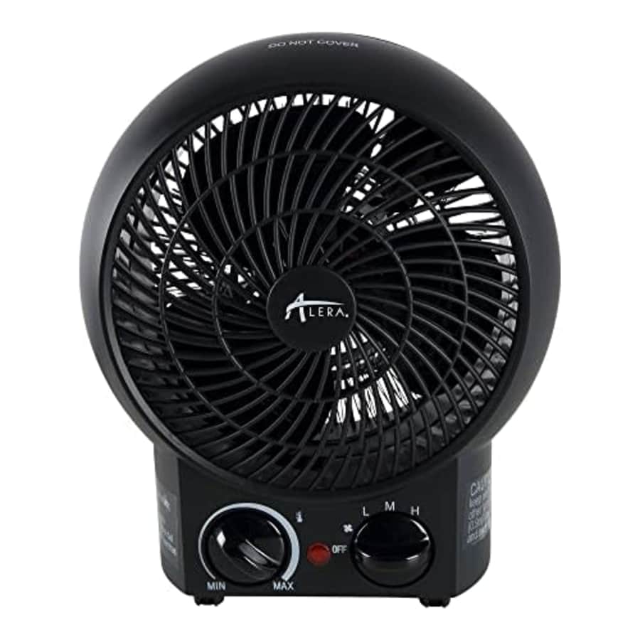 Alera Heater Fan, 8-1/4" x 4-3/8" x 9-3/8", Black for $30 Alera Heater Fan, 8-1/4" x 4-3/8" x 9-3/8", Black for $30